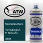 Preview: Mercedes-Benz, Turmalingrün P. Mica 2C, 269X: 400ml Sprühdose, von ATW Autoteile West.